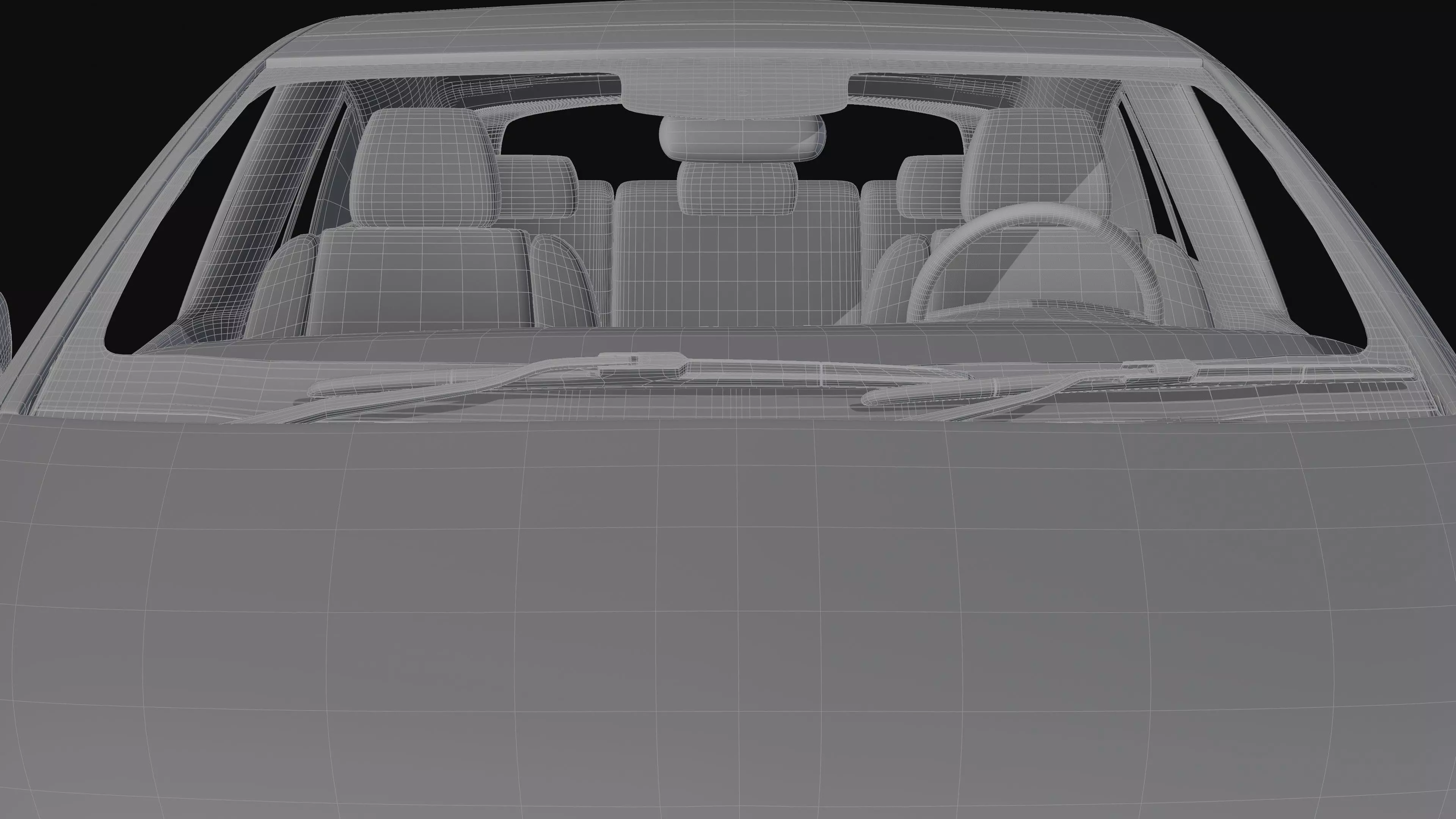 Mercedes Benz EQS 2021 Free 3D model_23