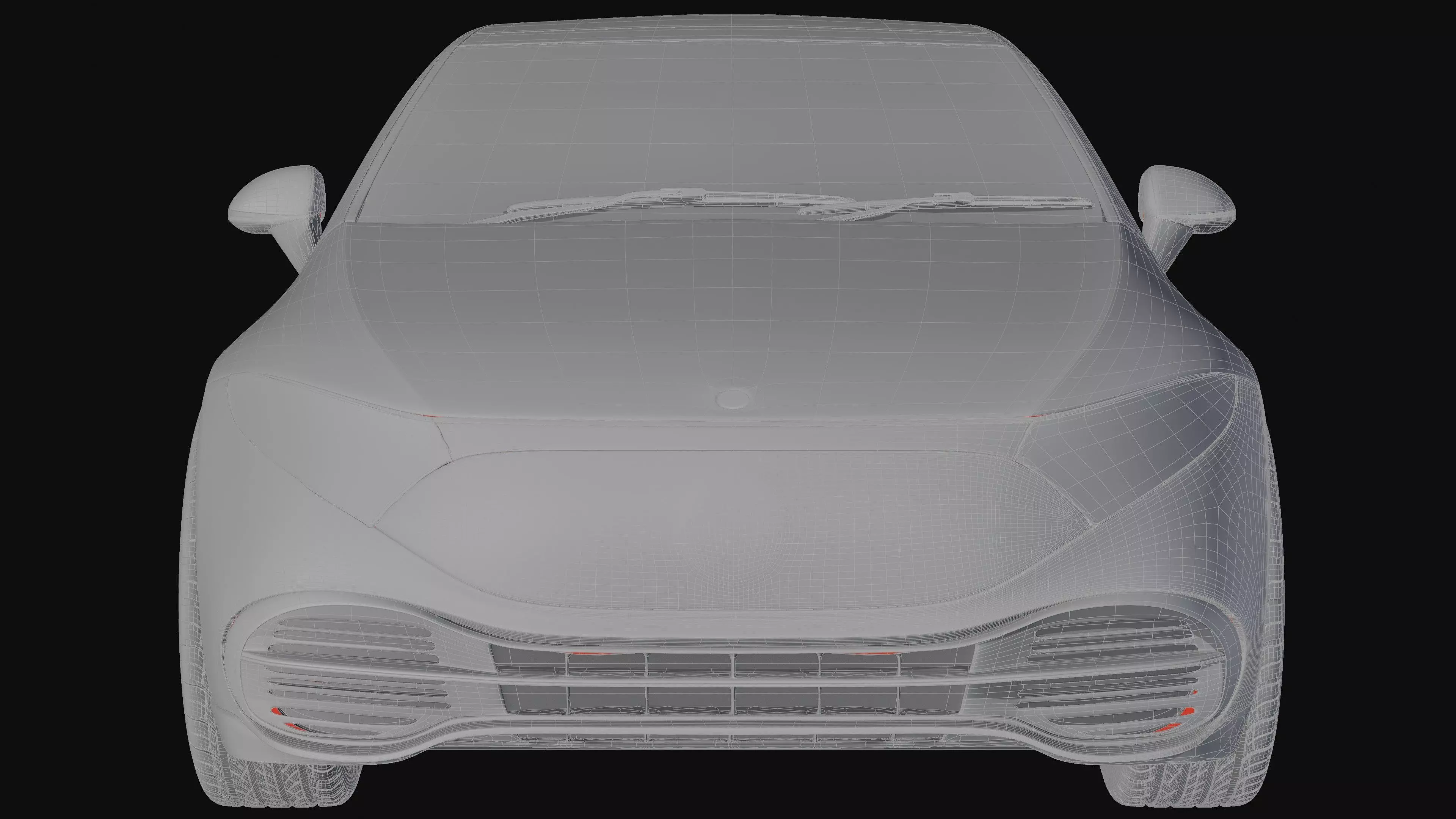 Mercedes Benz EQS 2021 Free 3D model_16