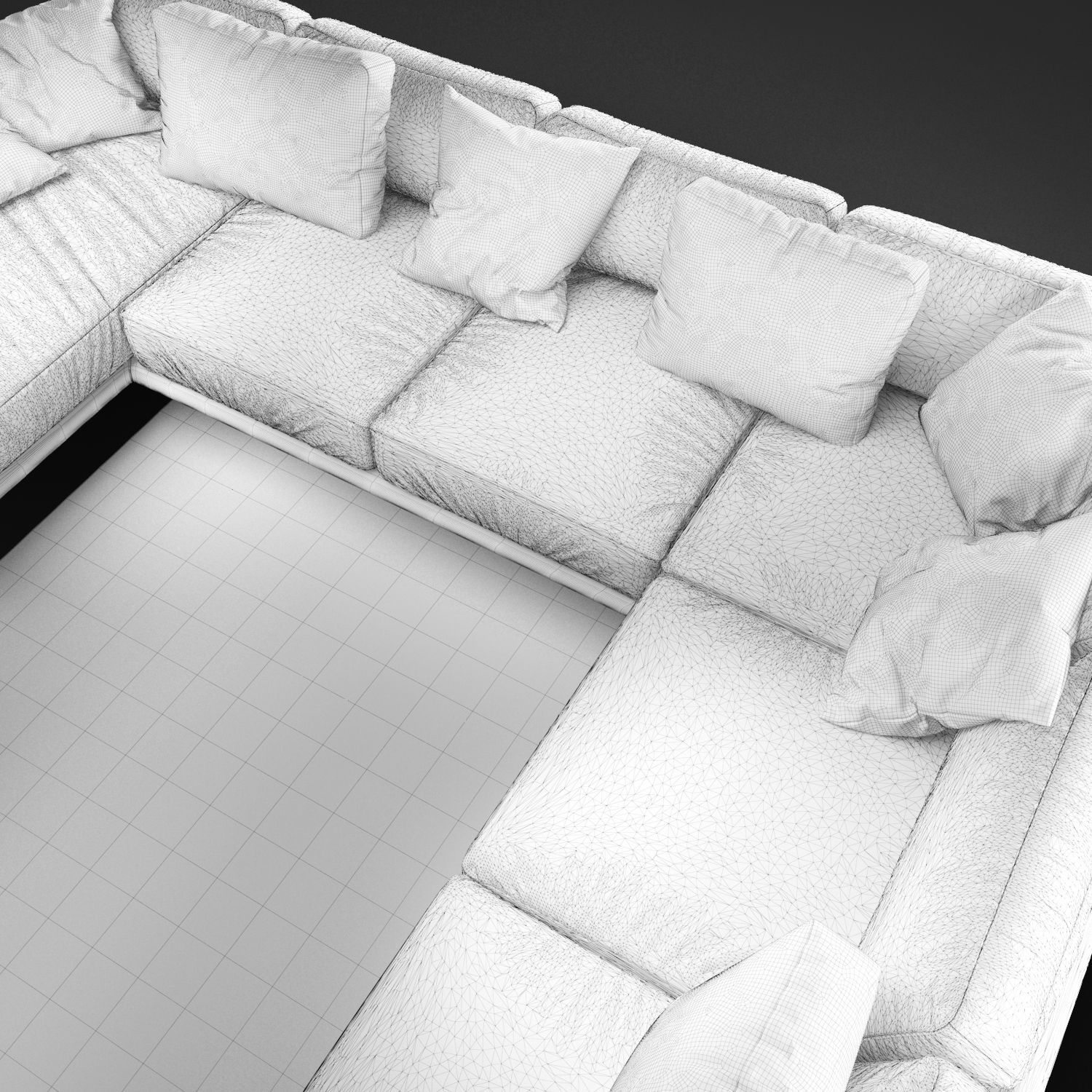 Sofa BoConcept Carlton 3D model_12