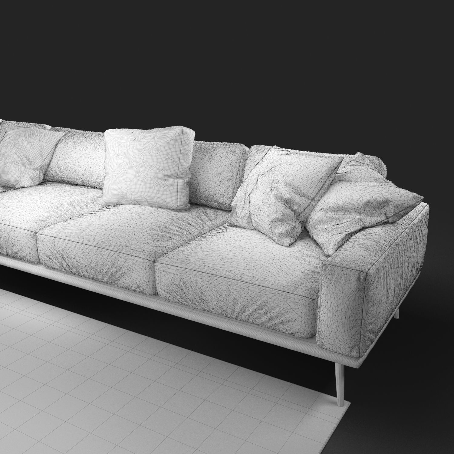 Sofa BoConcept Carlton 3D model_13