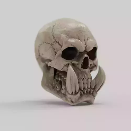 Skull of Guldan 3D print model Skull of Guldan 3D print model