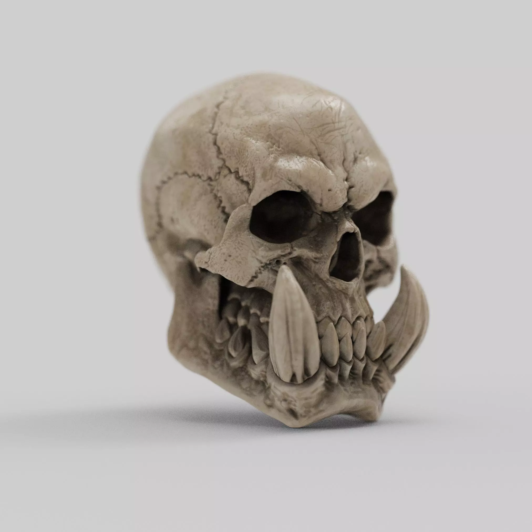 Skull of Guldan 3D print model_0