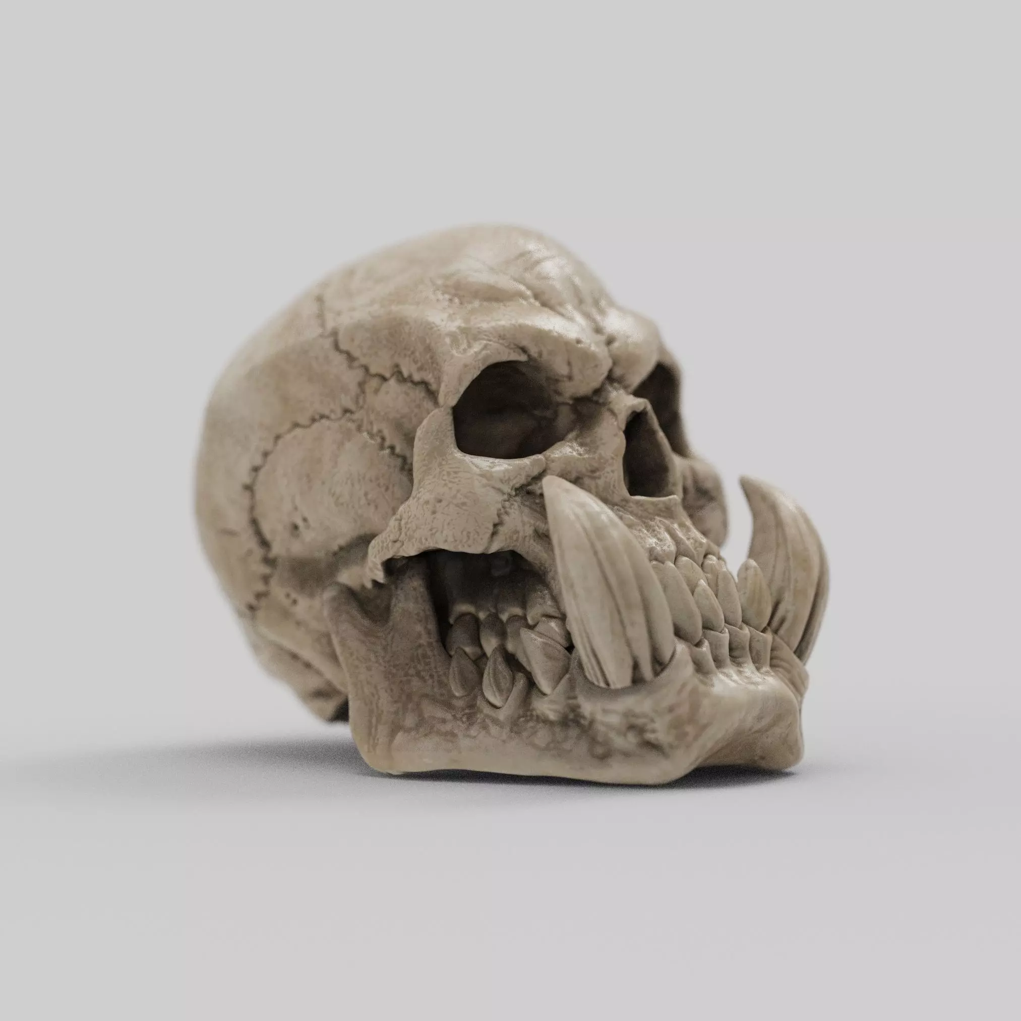 Skull of Guldan 3D print model_4