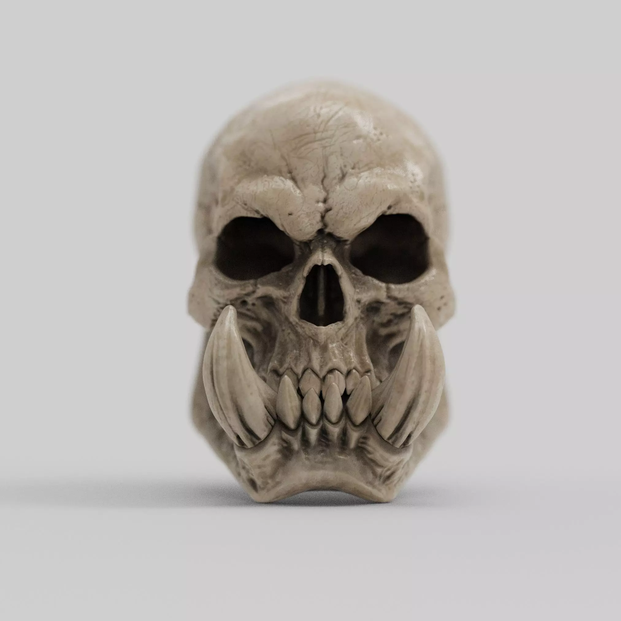 Skull of Guldan 3D print model_1