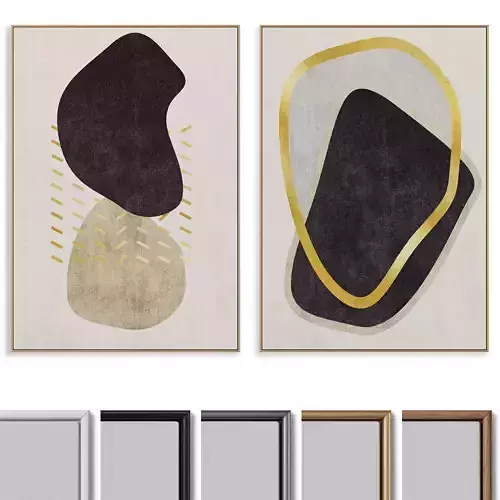 Abstract Painting Frame set