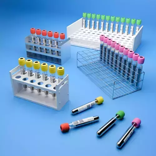 Test Tube Set 3D model