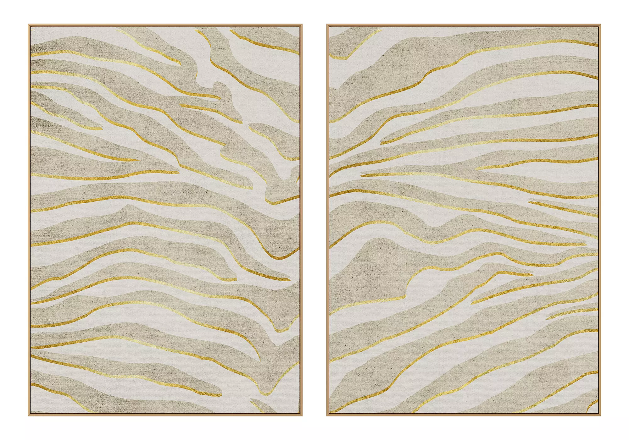 Abstract Painting Frame set 3D model