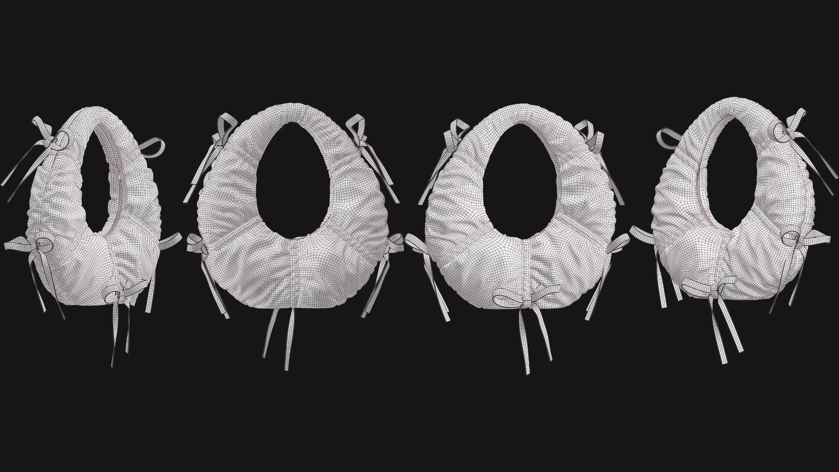 5 Female Bag Collection 3D model_15