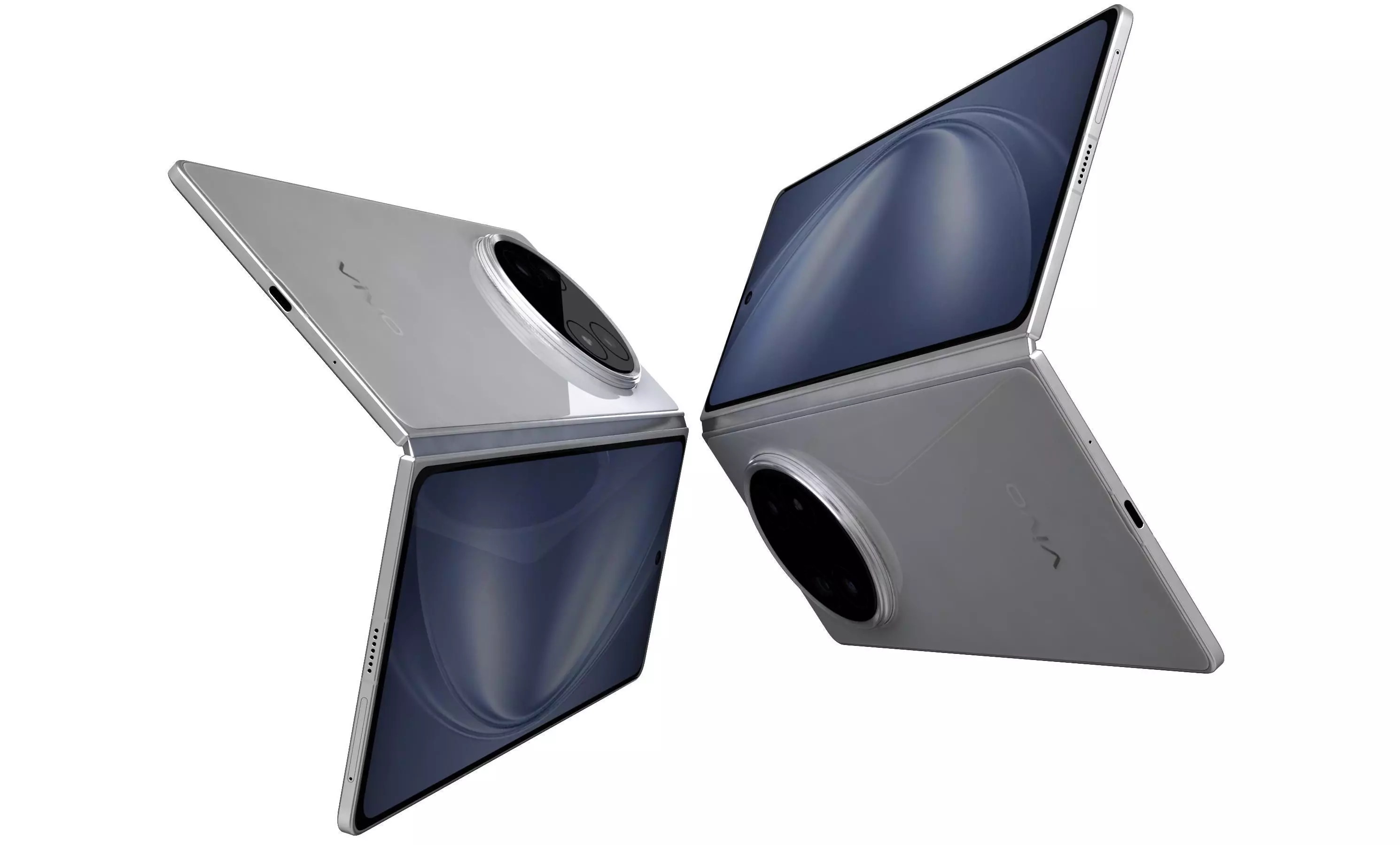 Vivo X Fold 5 White 3D model_8