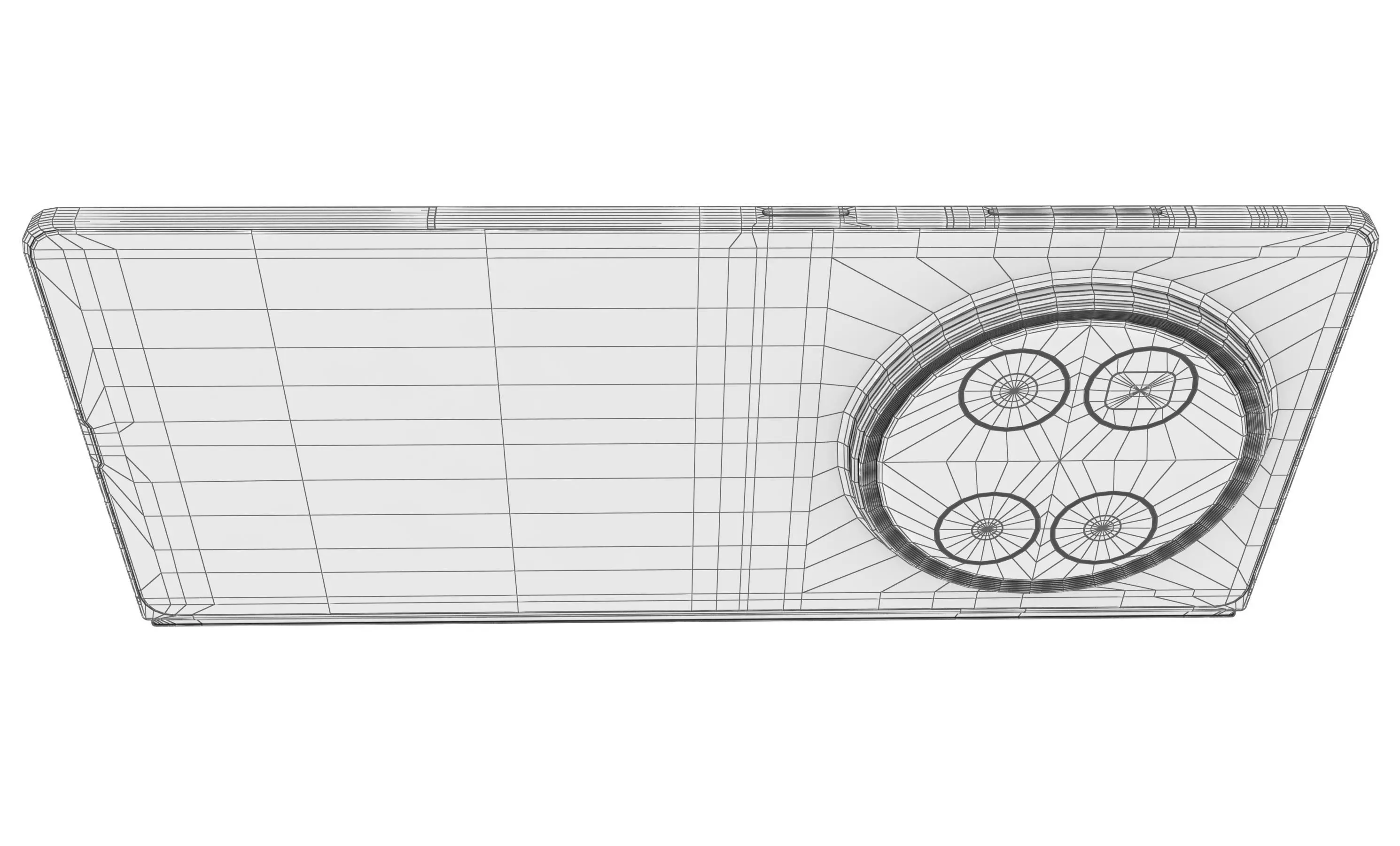 Vivo X Fold 5 White 3D model_24