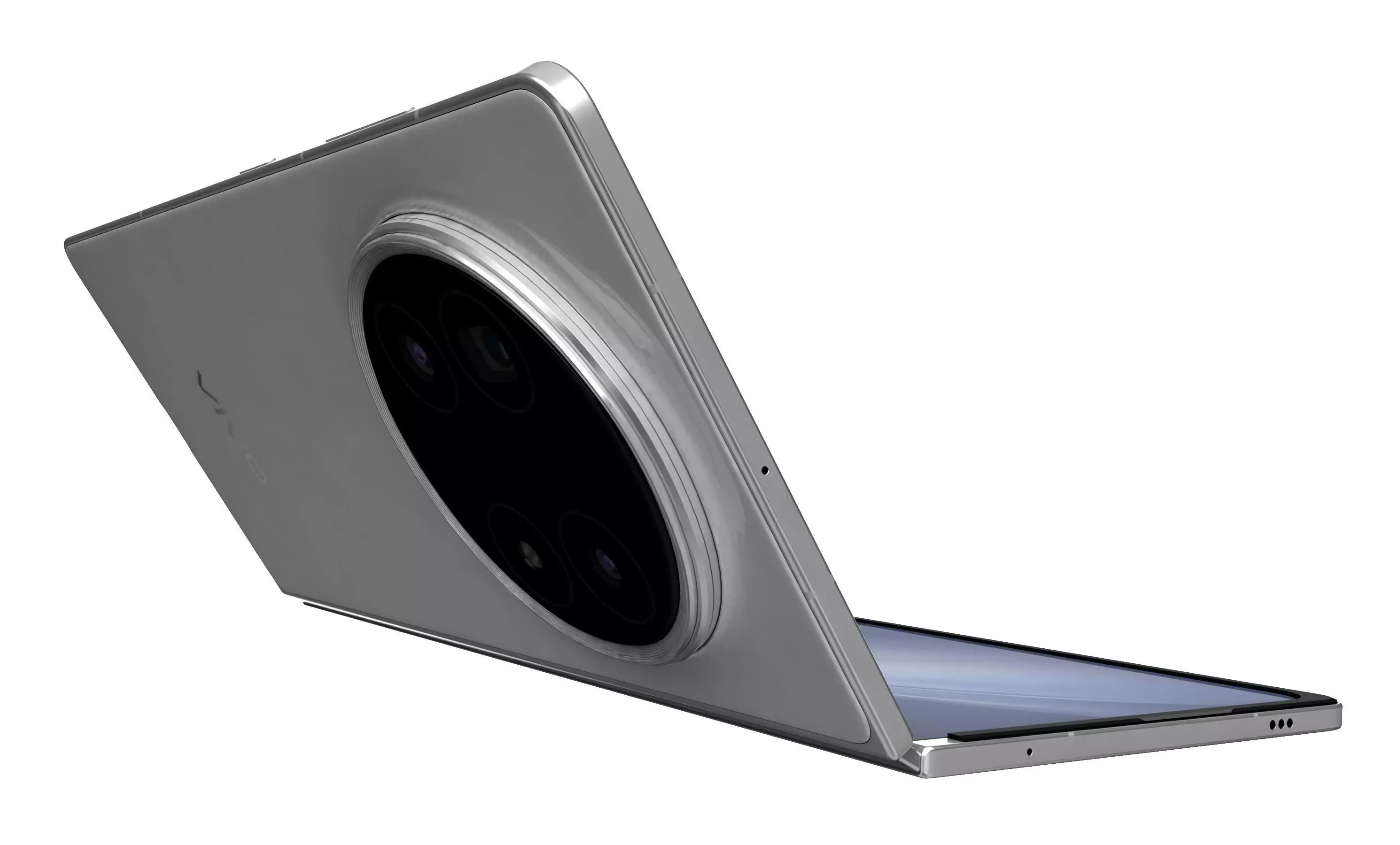 Vivo X Fold 5 White 3D model_3