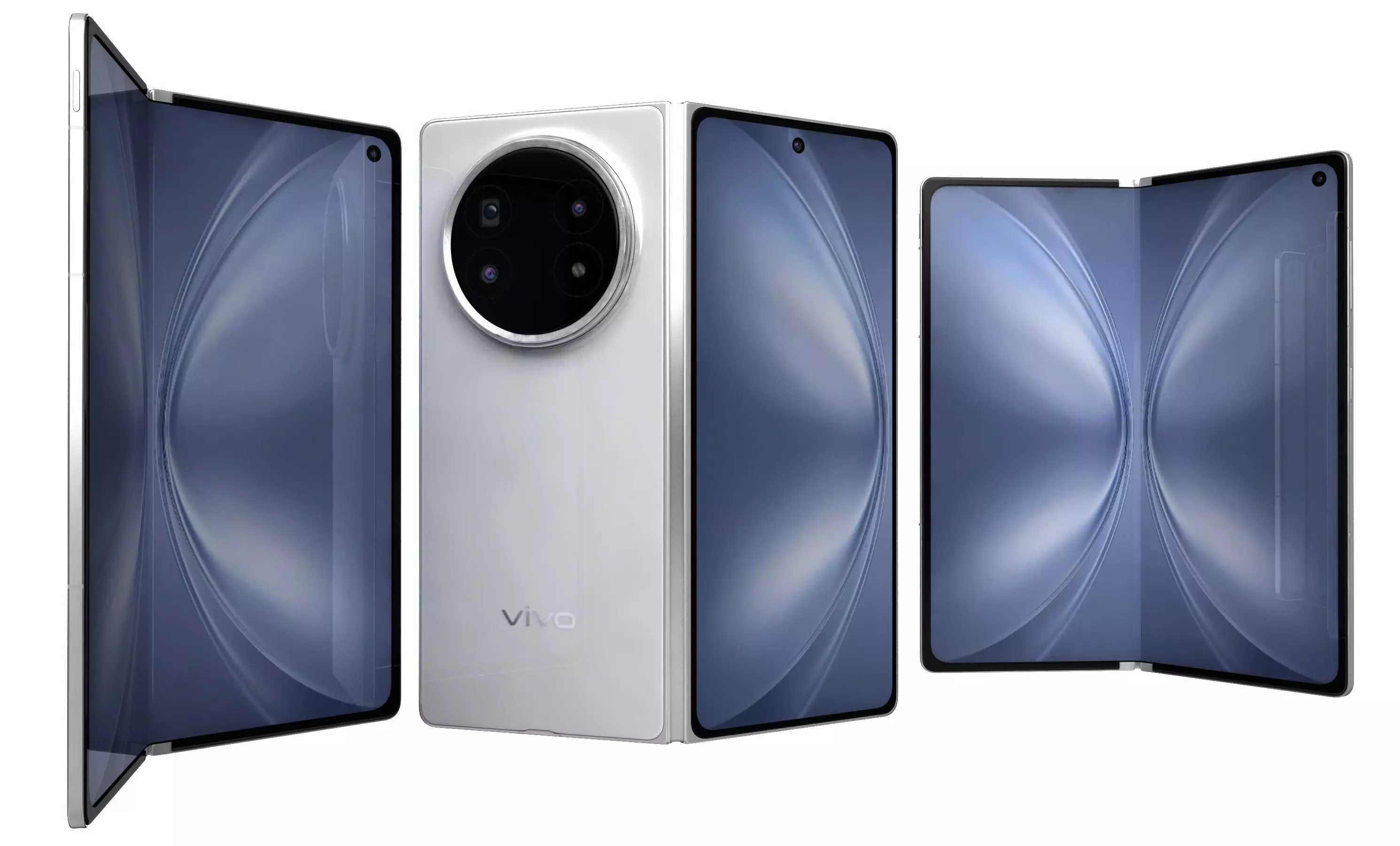 Vivo X Fold 5 White 3D model_11