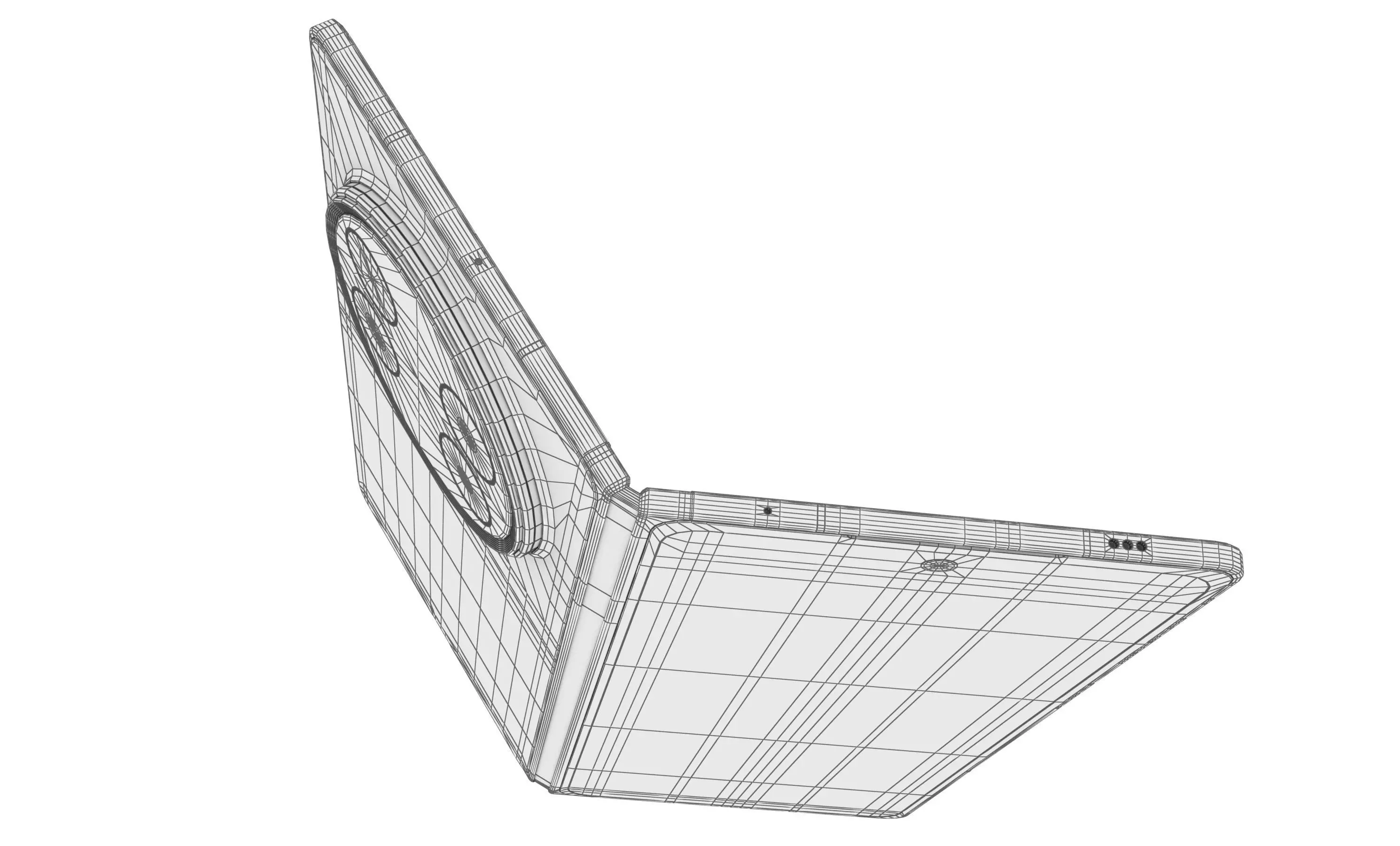 Vivo X Fold 5 White 3D model_22