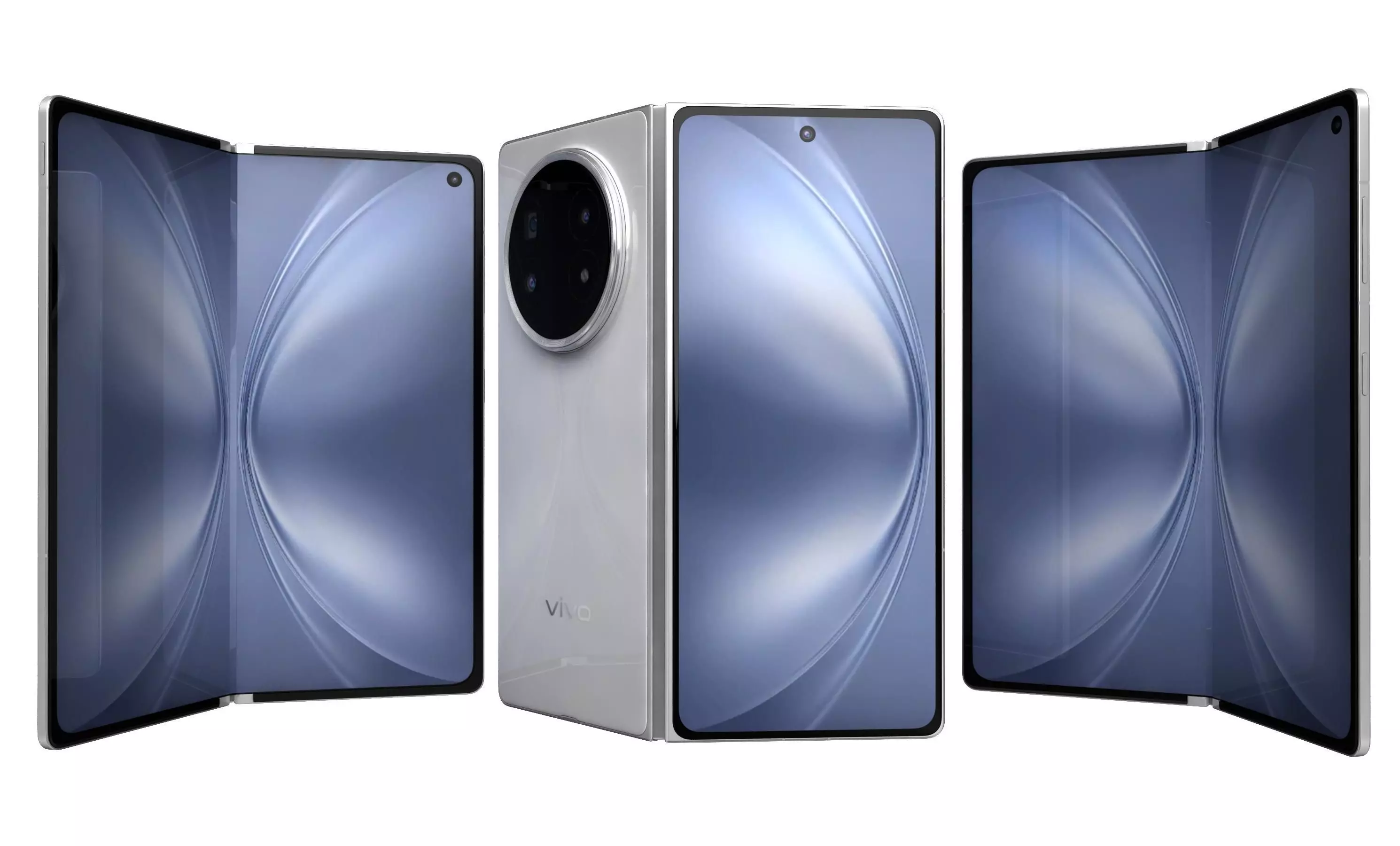 Vivo X Fold 5 White 3D model_0