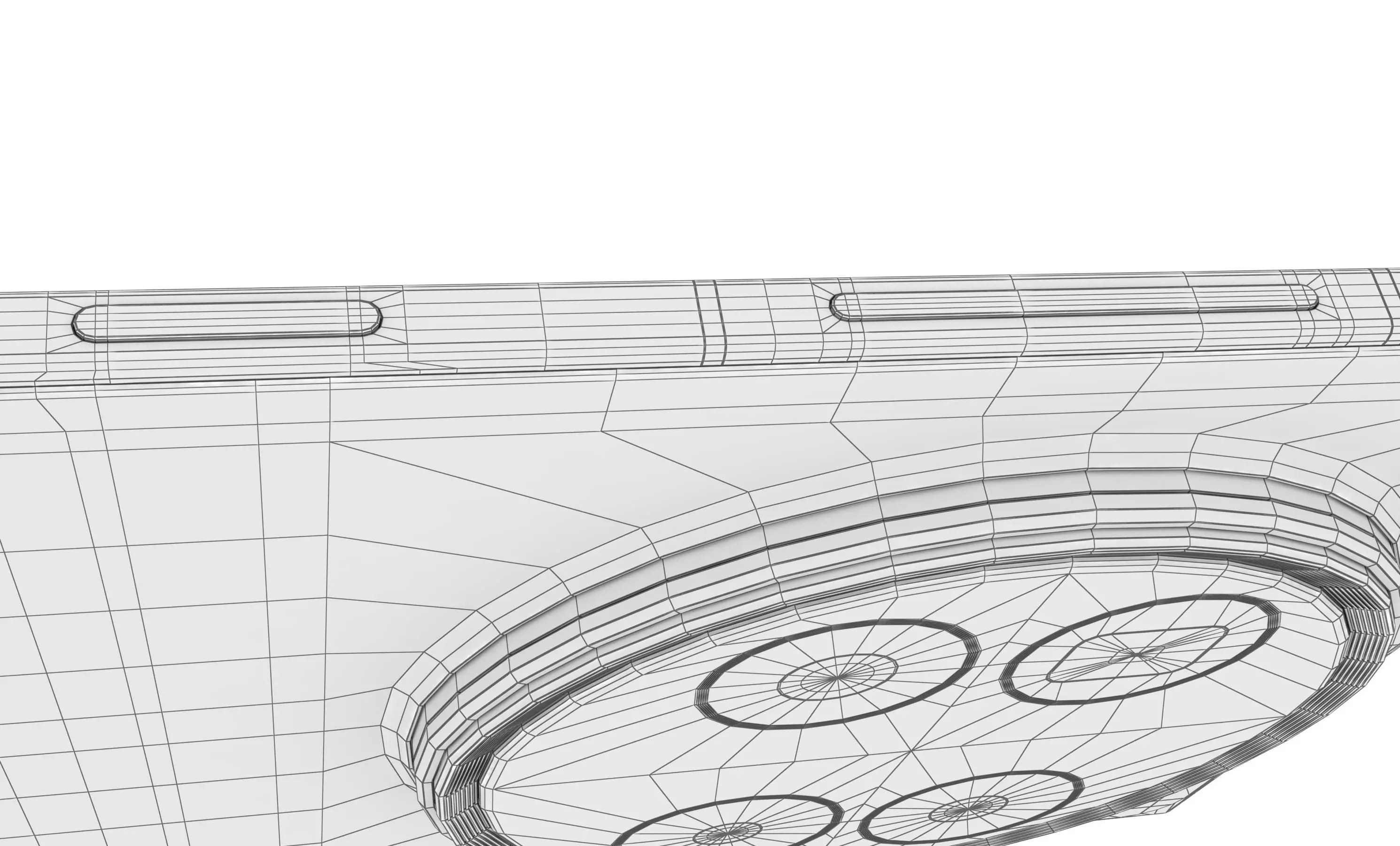 Vivo X Fold 5 White 3D model_31