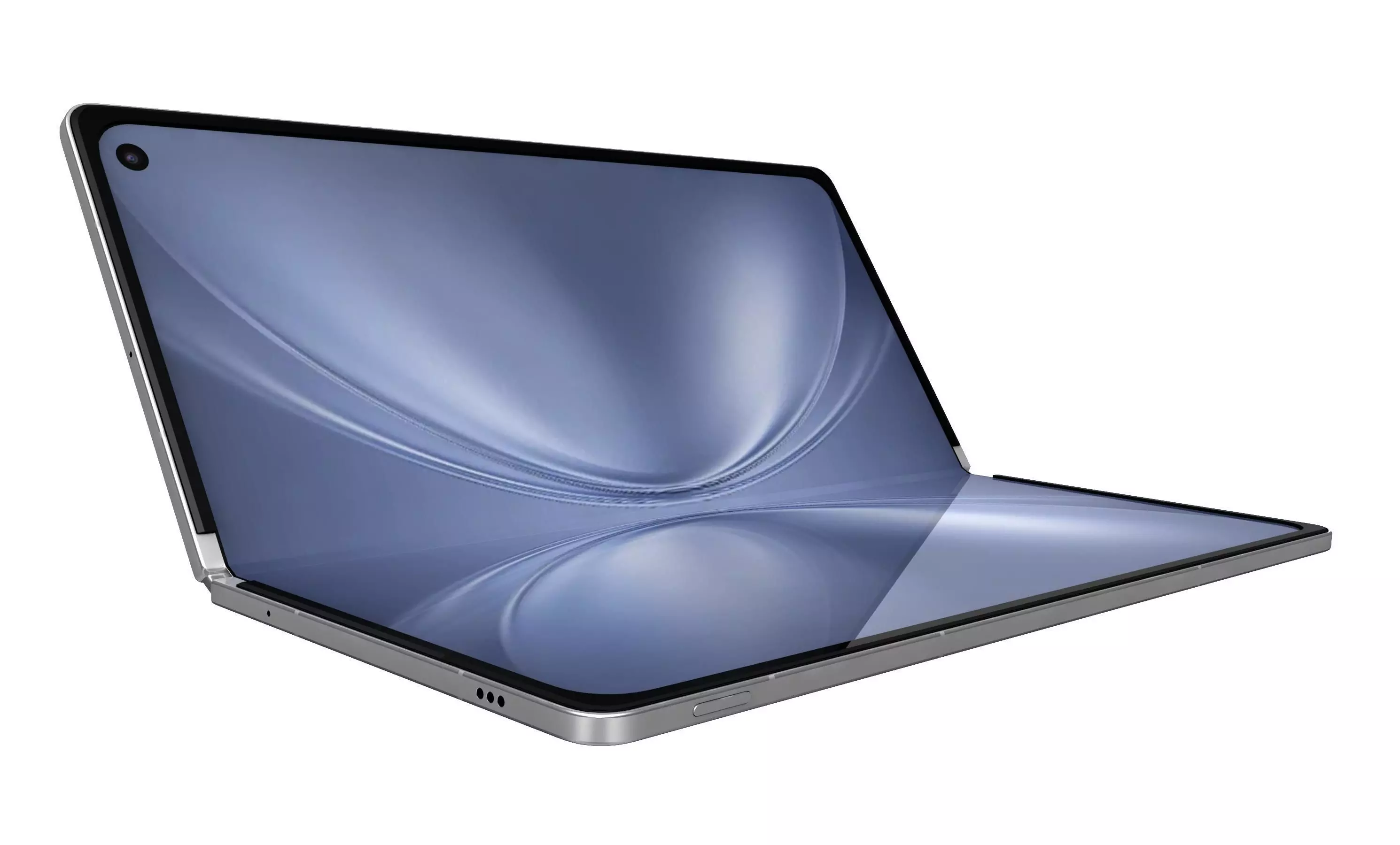 Vivo X Fold 5 White 3D model_7