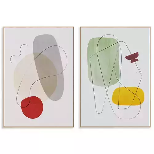 Abstract Painting Frame set