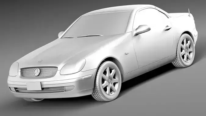 Mercedes-Benz SLK R170 1996-2004 3D model