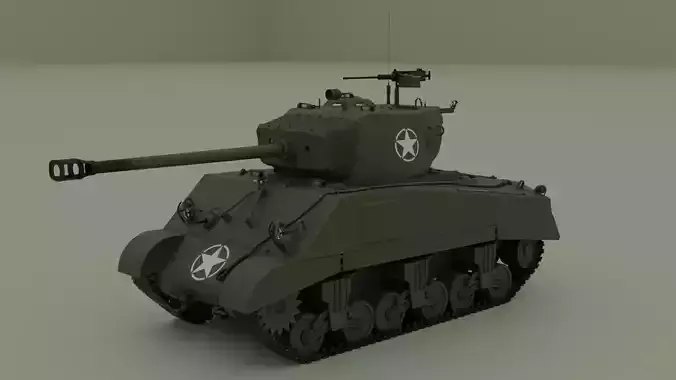 M4A2 Sherman 76w