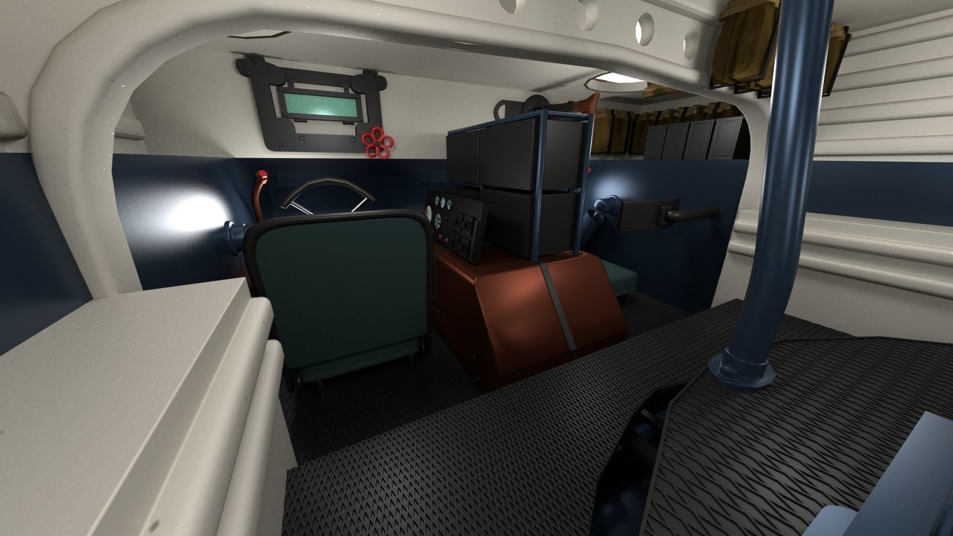 Fully built Panzer Tiger Tank Late 1944 v2 Firing 3D model_15