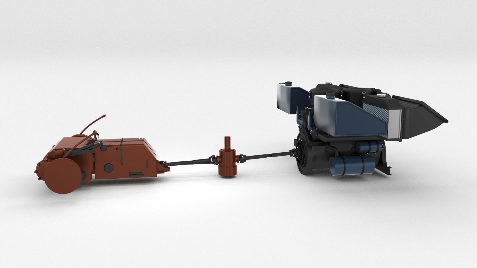 Fully built Panzer Tiger Tank Late 1944 v2 Firing 3D model_48