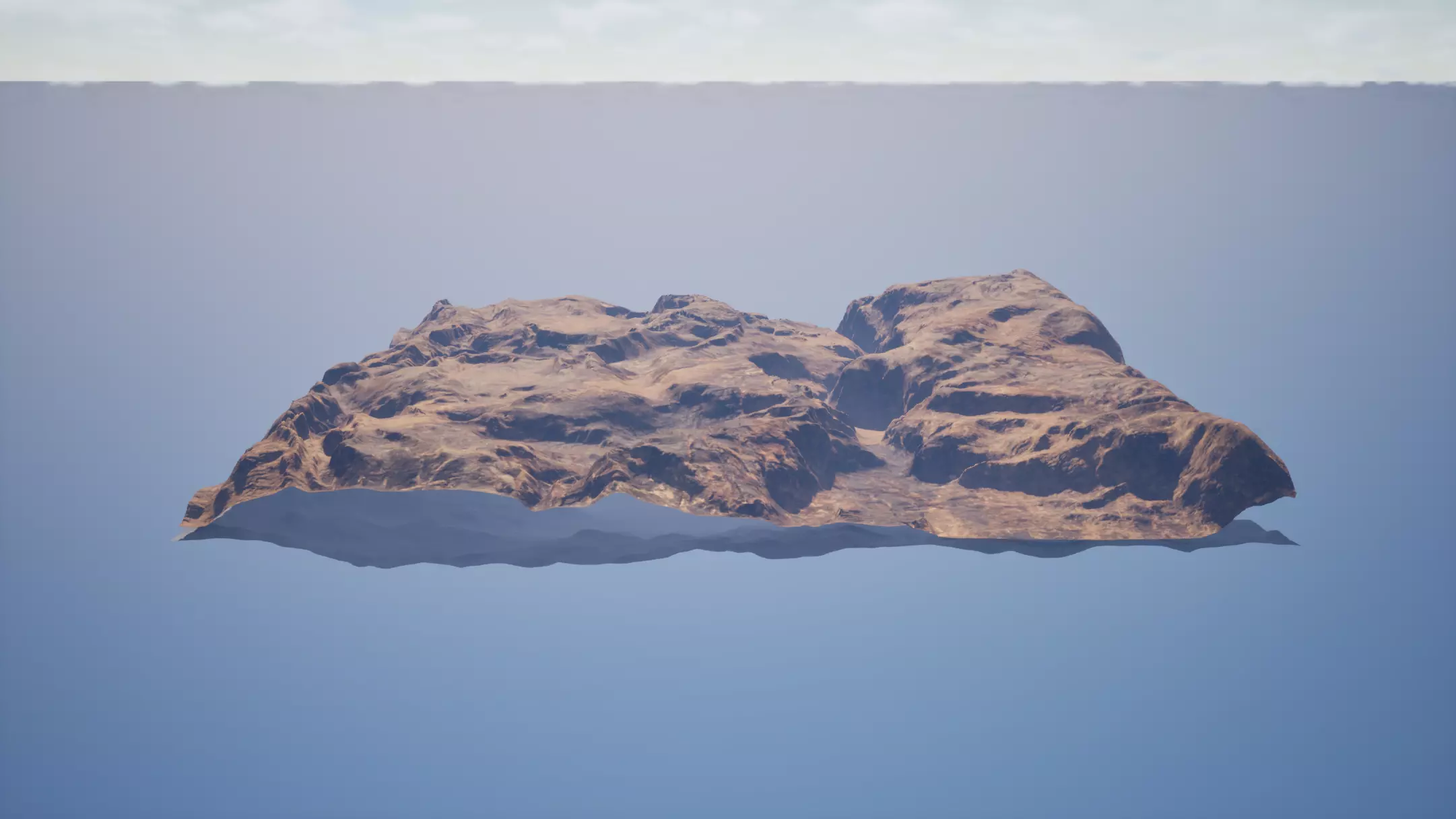 Desert Terraine-3D Game model Low-poly 3D model_10