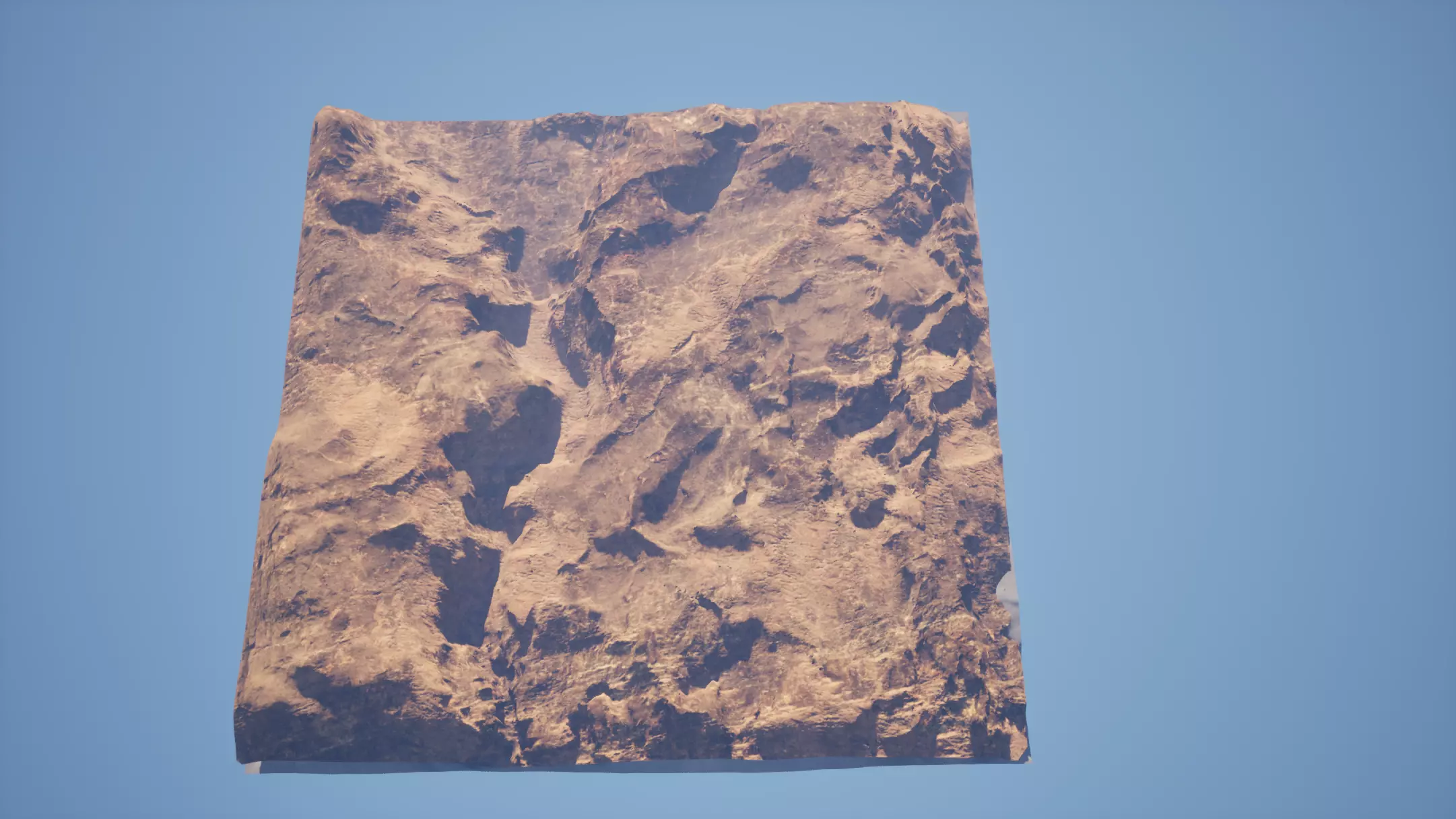 Desert Terraine-3D Game model Low-poly 3D model_4