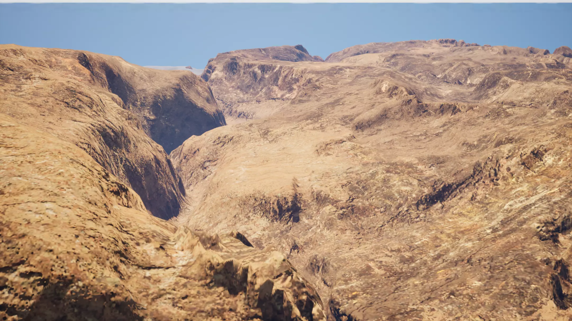 Desert Terraine-3D Game model Low-poly 3D model_12