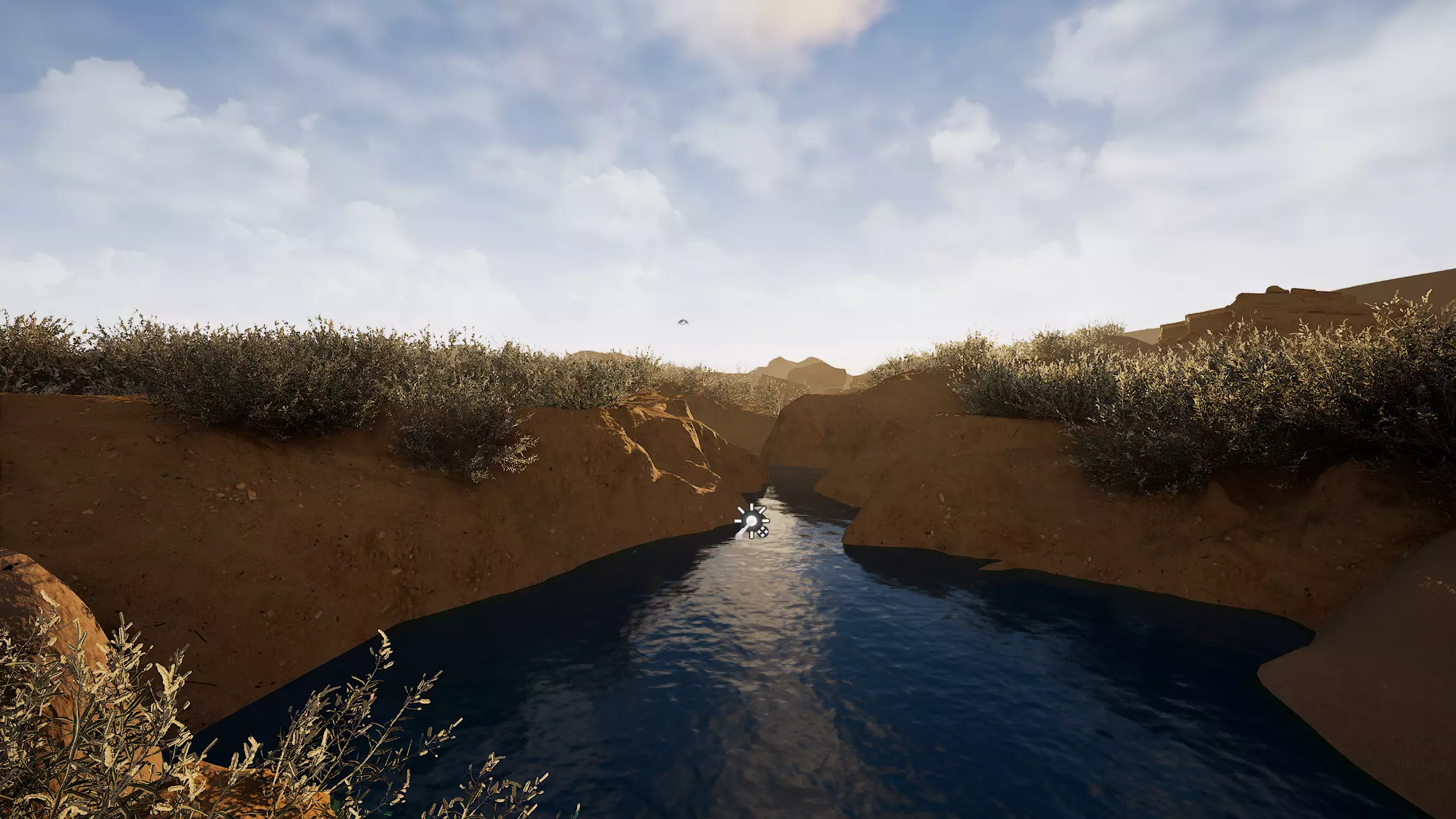 Desert Terraine-3D Game model Low-poly 3D model_2