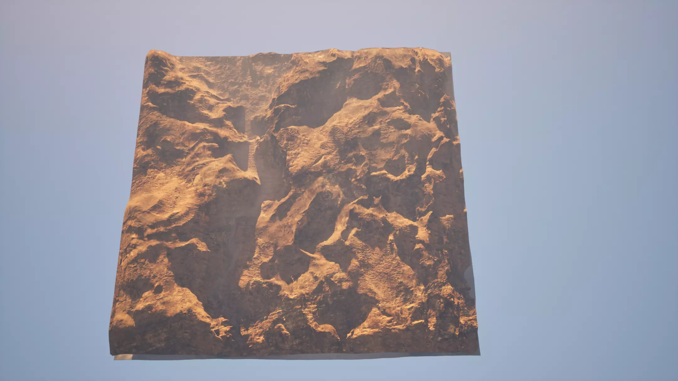 Desert Terraine-3D Game model Low-poly 3D model_7