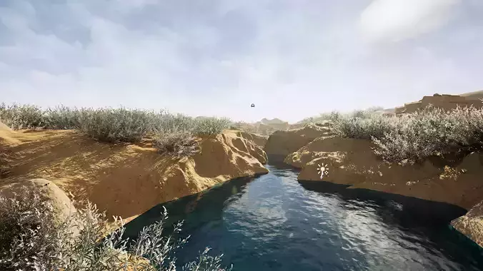 Desert Terraine-3D Game model