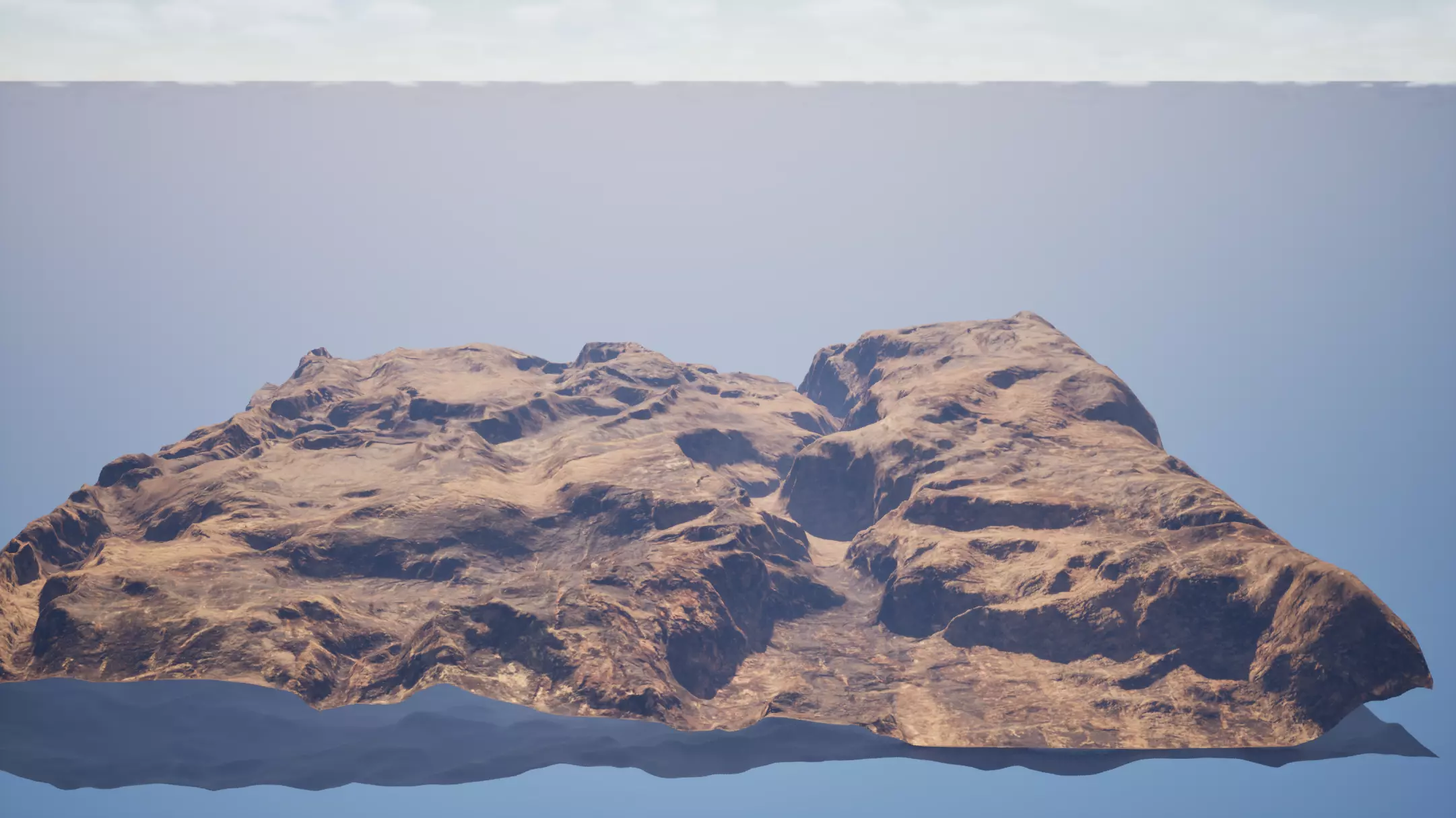 Desert Terraine-3D Game model Low-poly 3D model_6