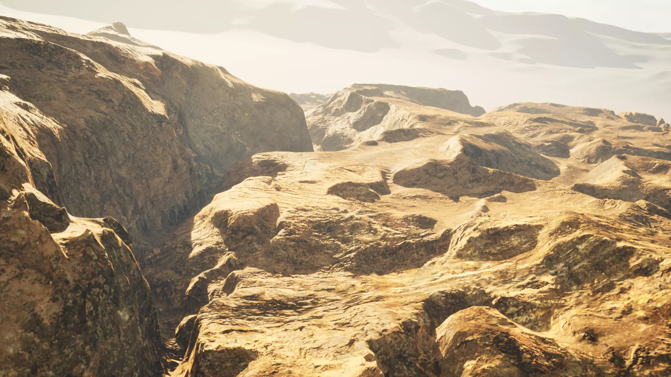 Desert Terraine-3D Game model Low-poly 3D model_9