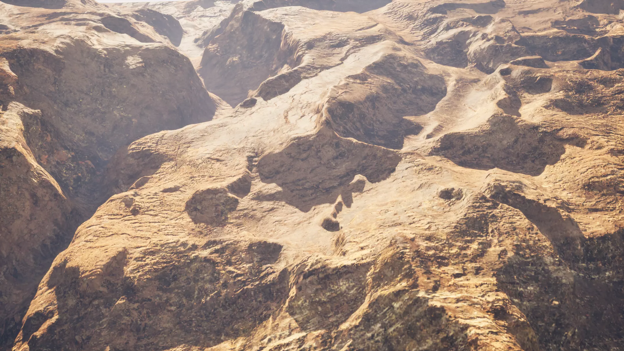 Desert Terraine-3D Game model Low-poly 3D model_8