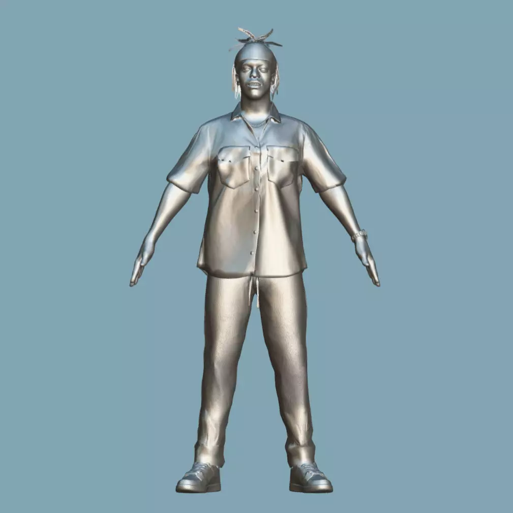 T-P Rigged KSI casual 3D model_3