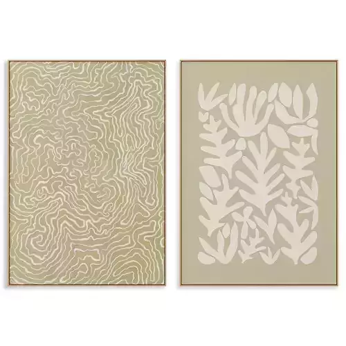 Abstract Painting Frame set