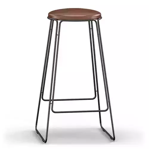 Prop Stool Cognac Leather OxDenmarq
