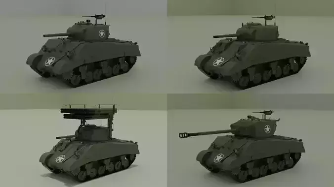 M4 Sherman tank - Collection
