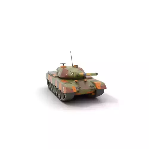 Camouflage Armored Tank model pack