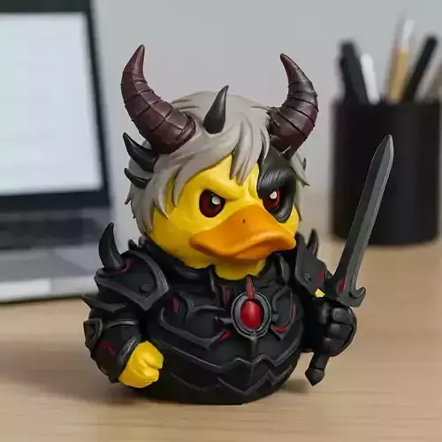 Rubber Duck - Enzukai ryujin - 3D print