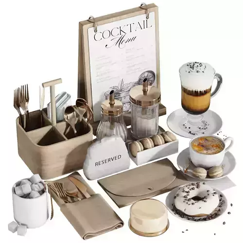 Tableware settings for cafes restaurants cafeterias 1