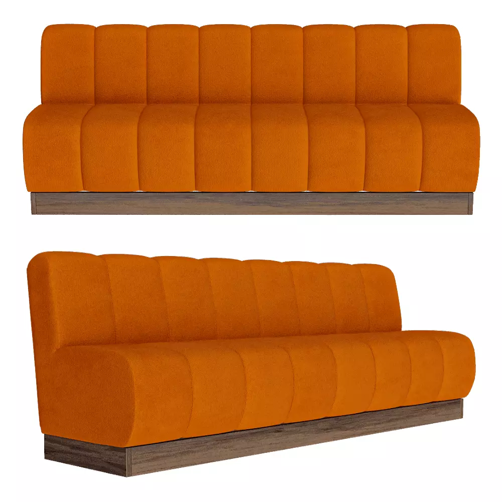 Sofa Melo Low-poly 3D model_0