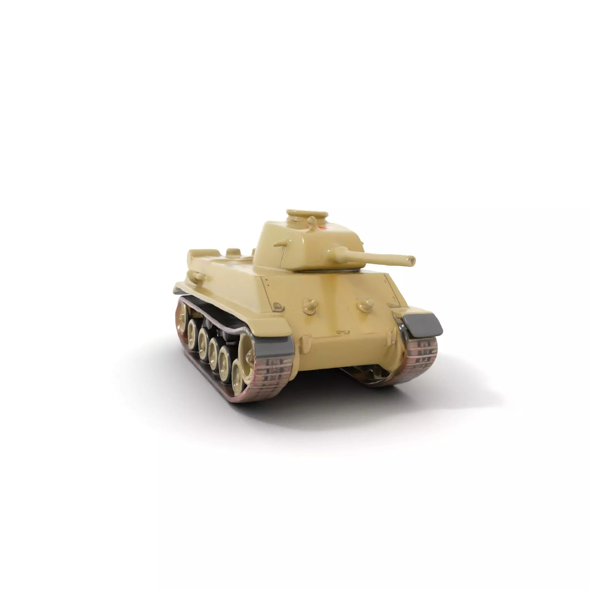 Olive Green Tank model pack Low-poly 3D model_0
