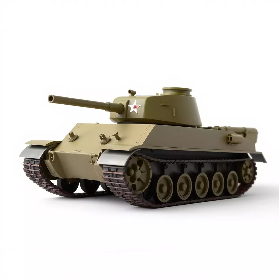 Olive Green Tank model pack Low-poly 3D model_3