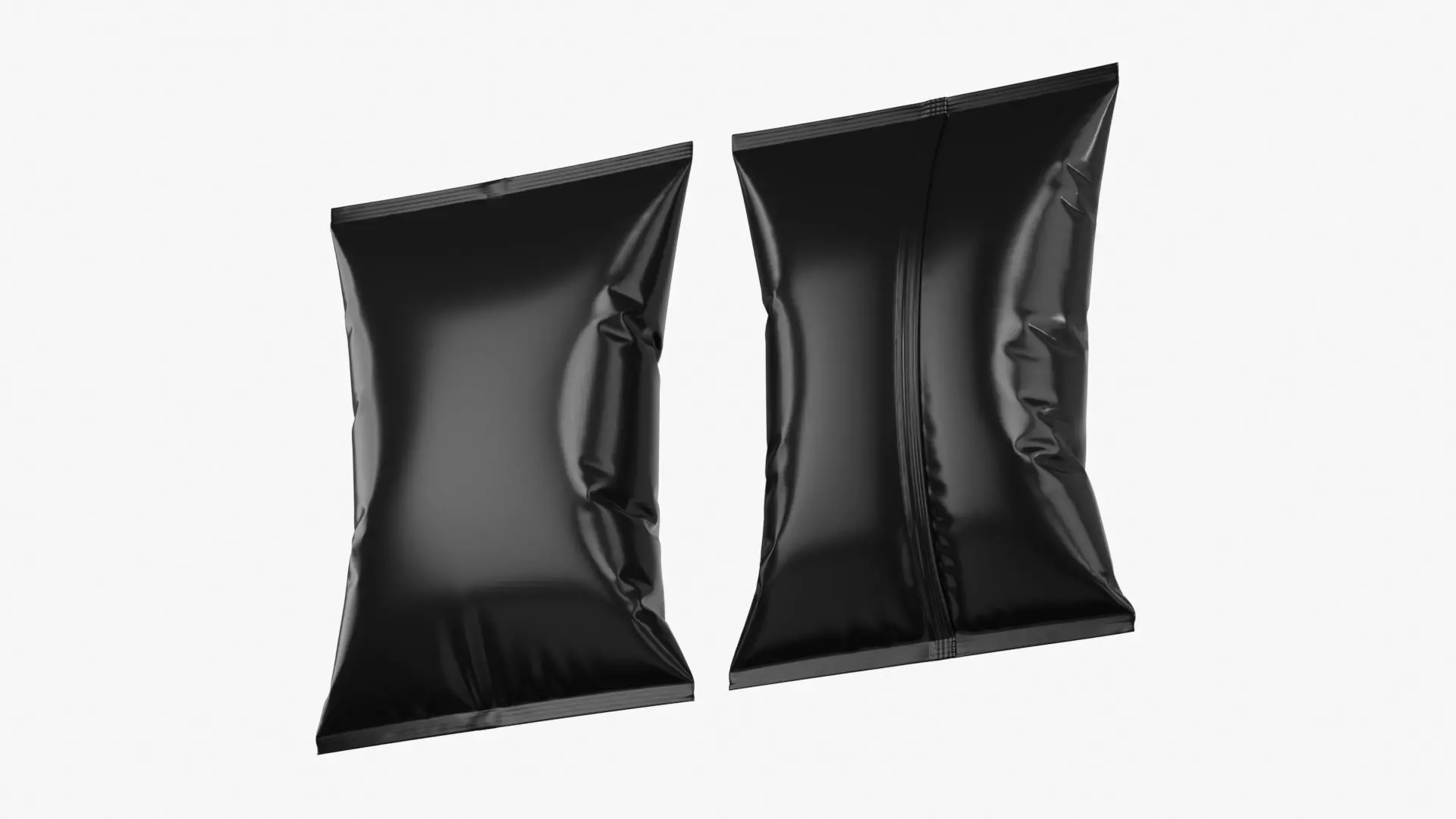 Chips Bag Mockup 3D model_1