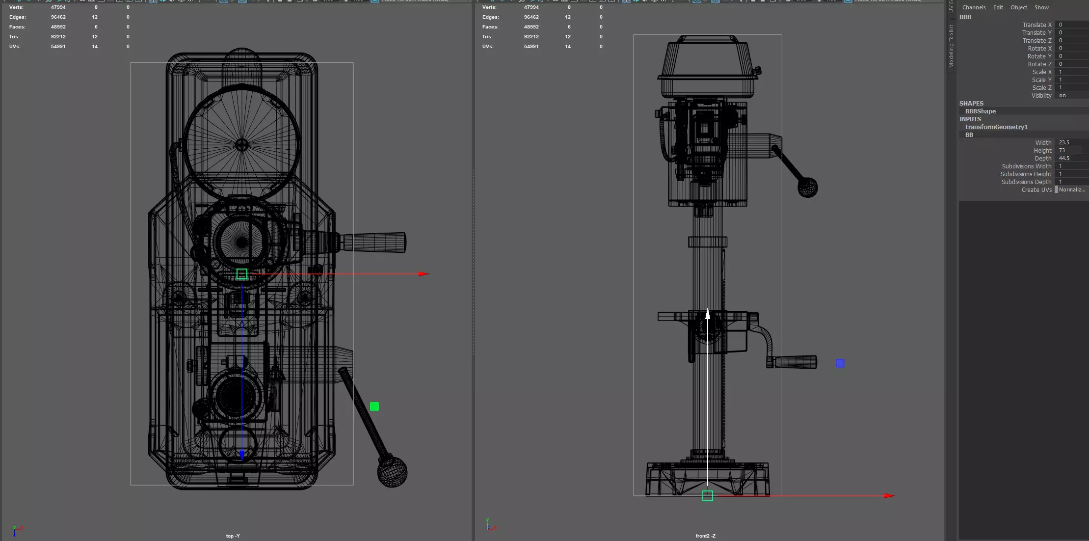 Worktable Benchtop Drill Press Machine 3D model_16