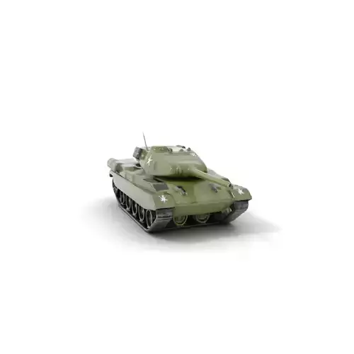 Olive Military Tank model pack