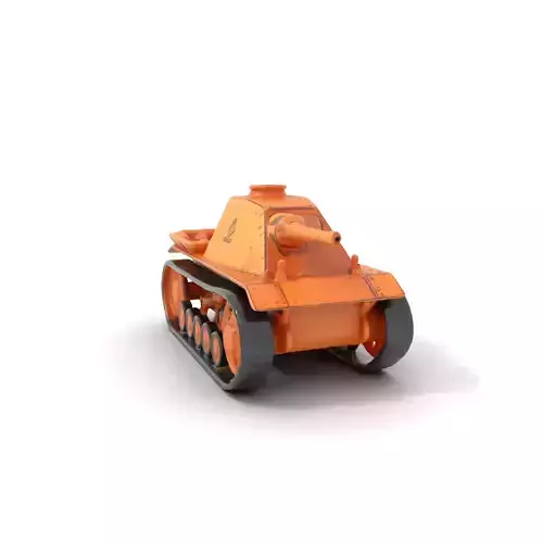 Desert Camouflage Tank model pack