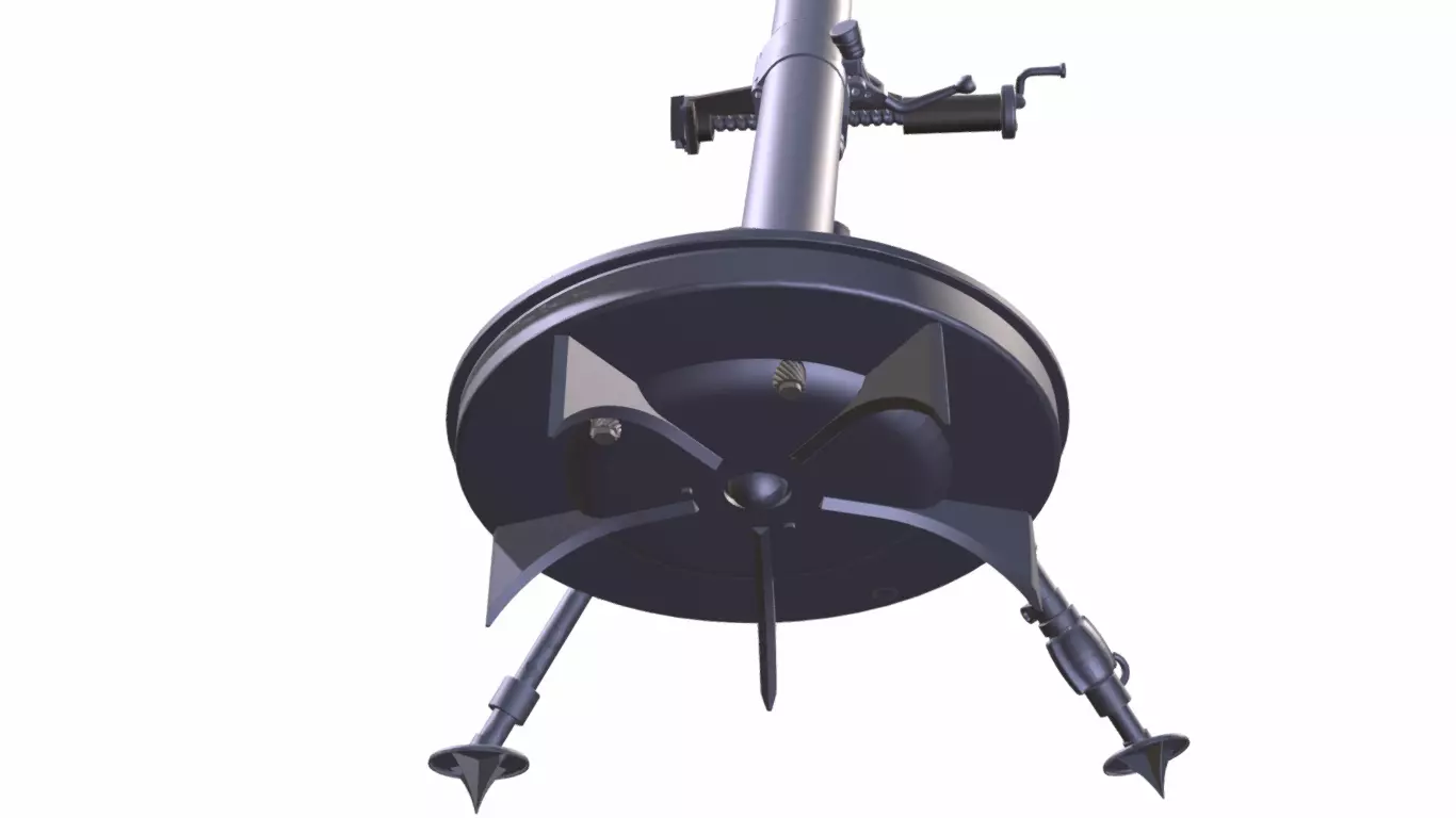 Morta 152 CM Low-poly 3D model_3