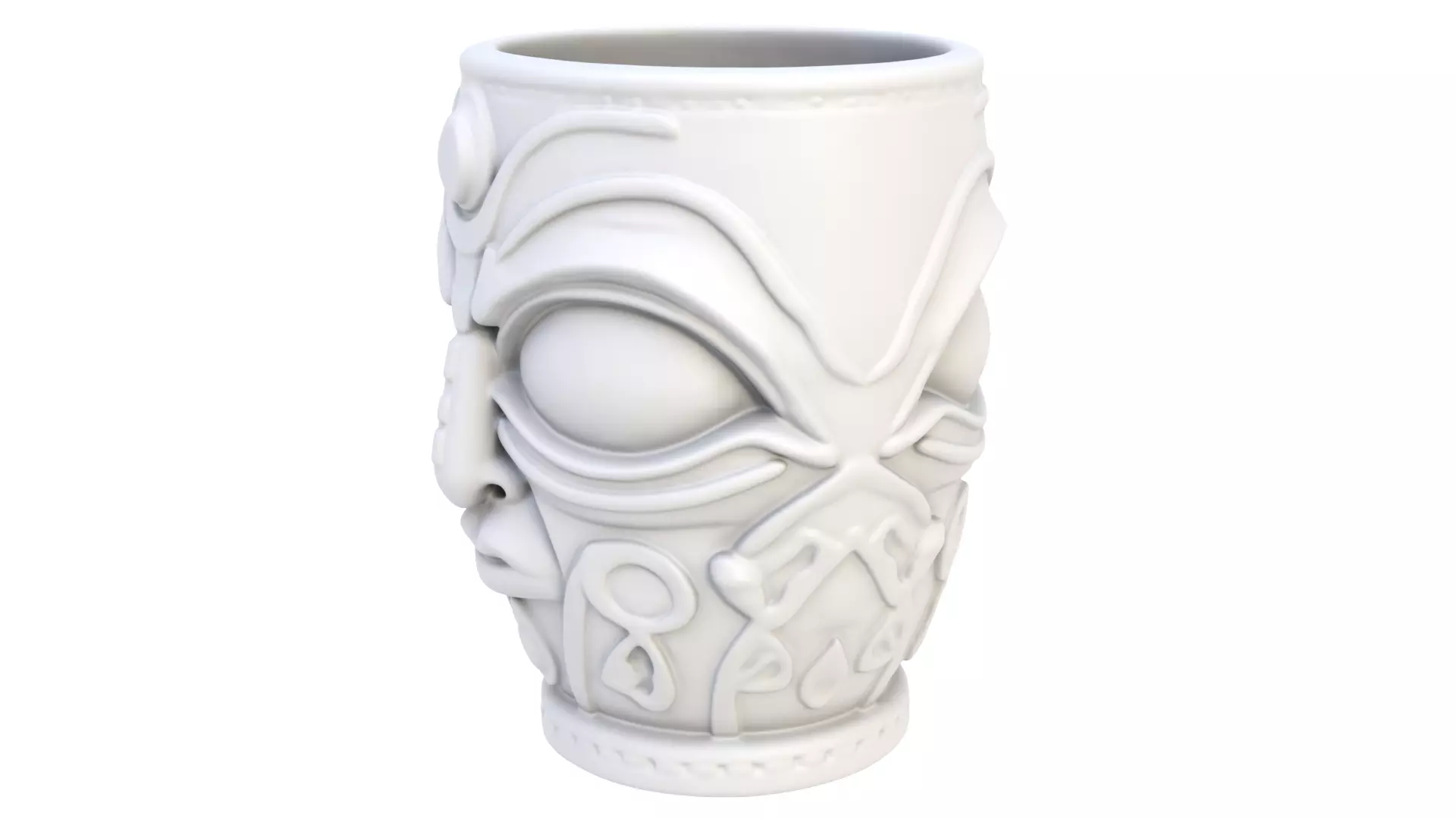 Abstract mug 02 3D model_2